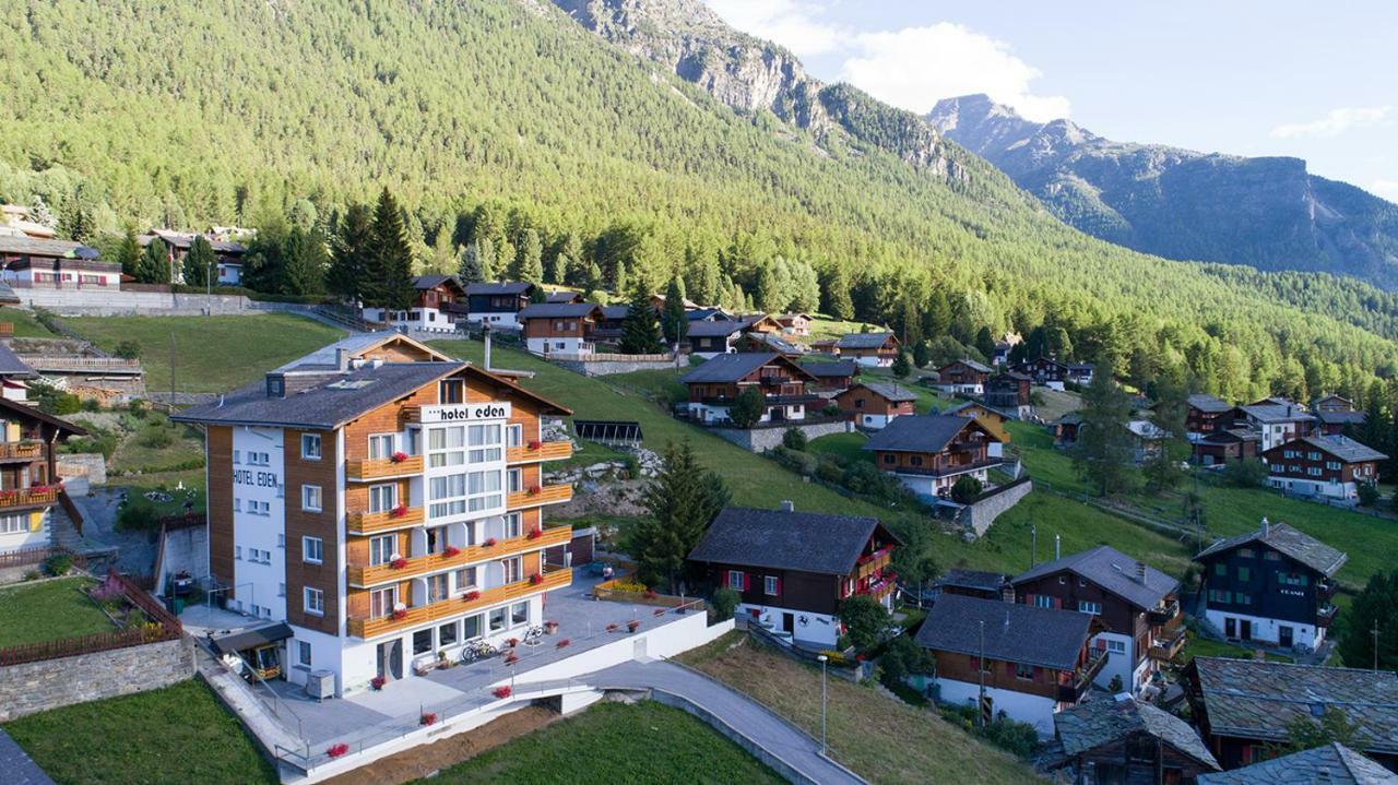 Hotel Eden Grächen Exterior foto